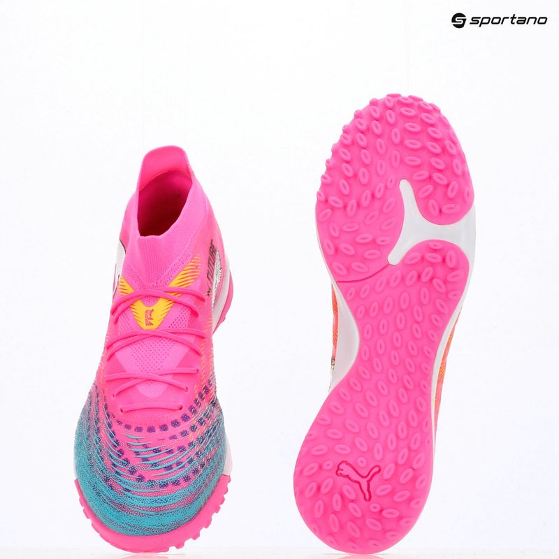 Футболни обувки PUMA Future 9 Match TT poison pink/puma wht/sun stream/bright aqua/puma blk 17