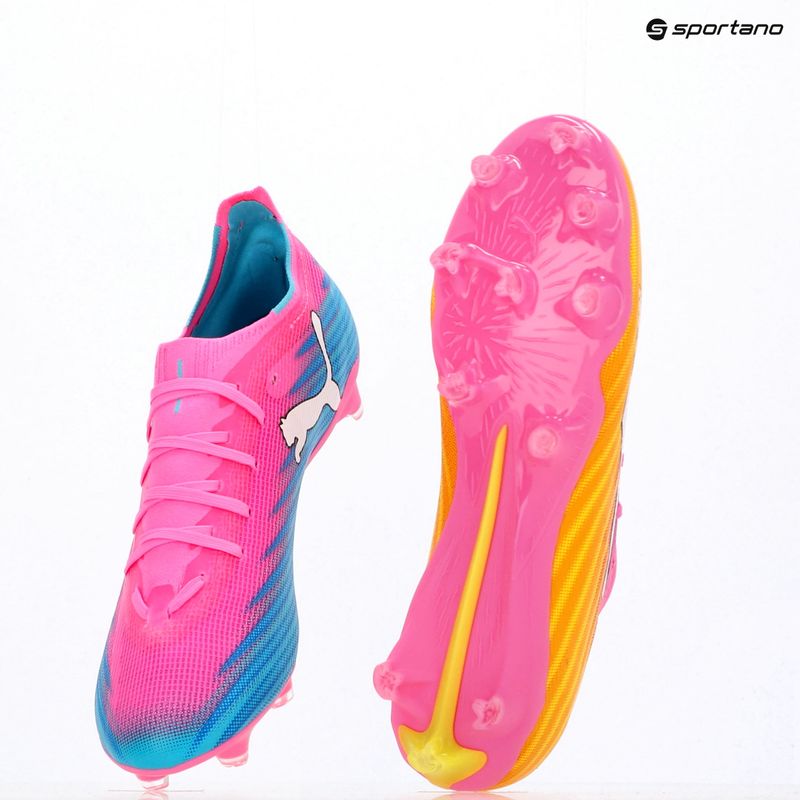 Футболни обувки PUMA Ultra 6 Match FG/AG poison pink/puma wht/sun stream/bright aqua/puma blk 9