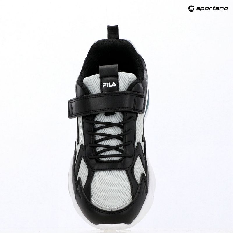 Детски обувки FILA Madrun Velcro black/posy green 16