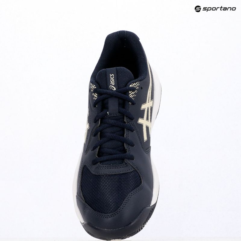 Мъжки обувки за тенис ASICS Gel-Dedicate 9 Clay midnight/oatmeal 14