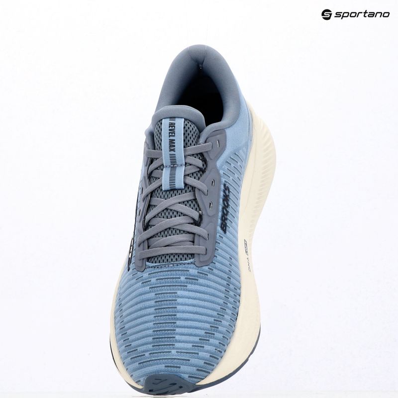 Мъжки обувки за бягане Brooks Revel Max rain washed/grey/navy 15