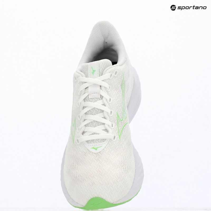Детски обувки за бягане Mizuno Enerzy Rider Jr white/glowing apple 9