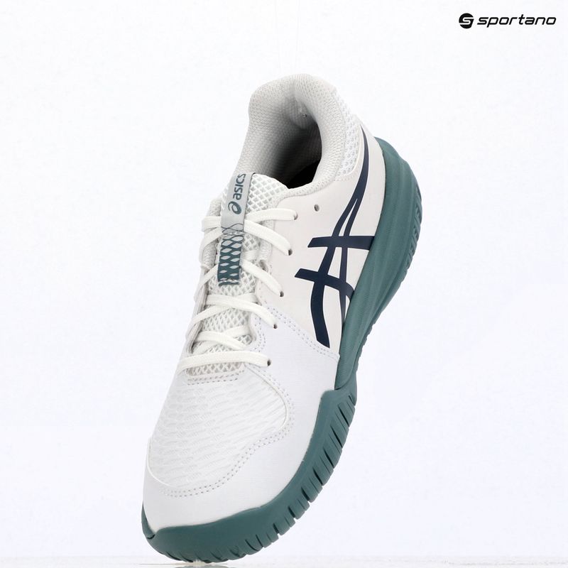 Детски обувки за тенис ASICS Gel-Resolution X GS white/midnight 9
