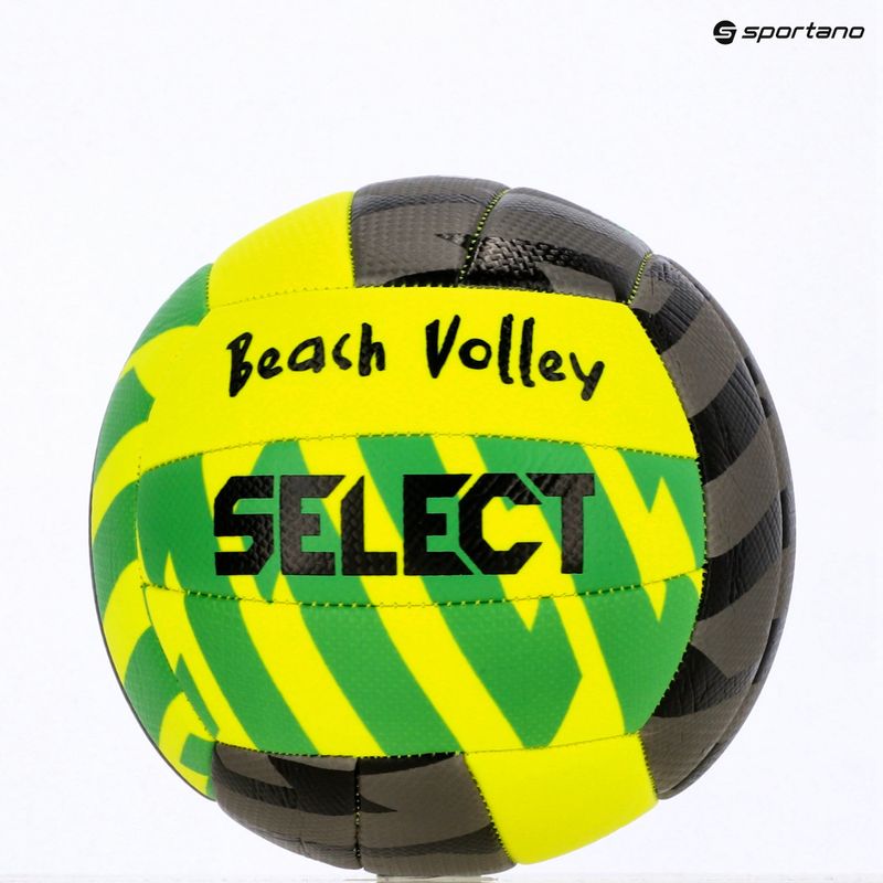 Волейболна топка SELECT Beach Volleyball v24 yellow/black размер 5 5