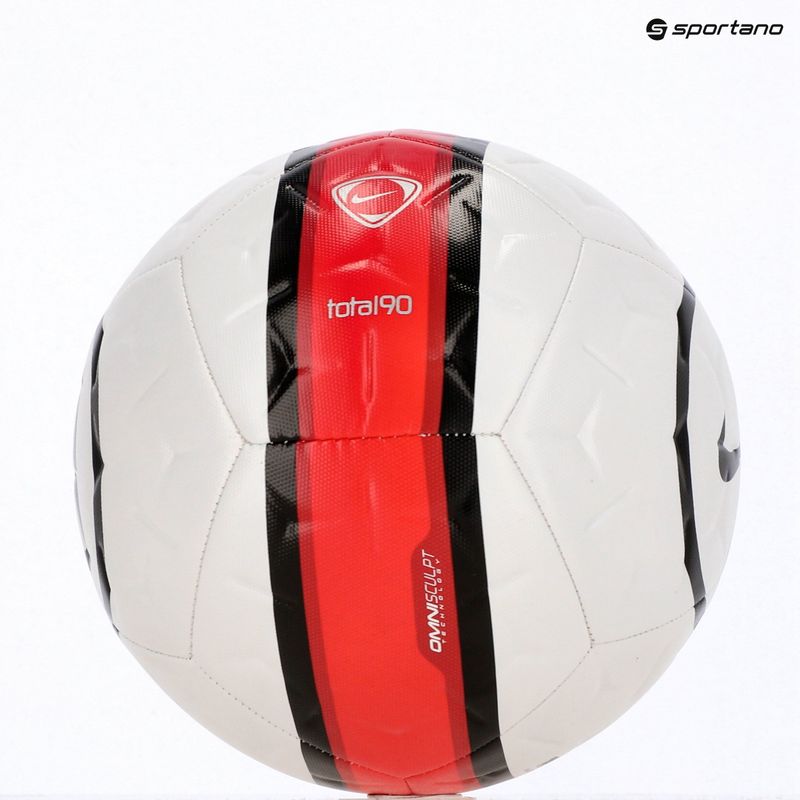 Футболна топка Nike Academy Total 90 white/black/red/black размер 5 7