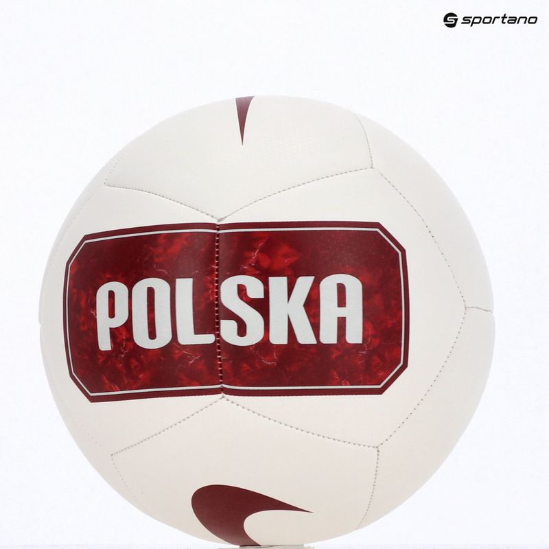 Футболна топка Nike Pitch Poland white size 5 5