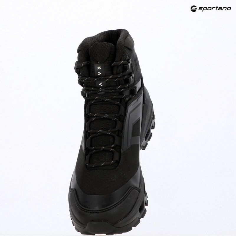 Мъжки туристически обувки KADVA Obsidian Mid WP черен 14