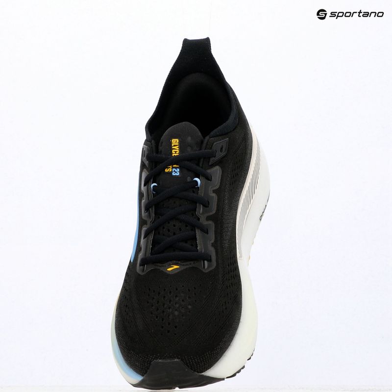 Мъжки обувки за бягане Brooks Glycerin GTS 23 black/cyber yellow/nightlife 9