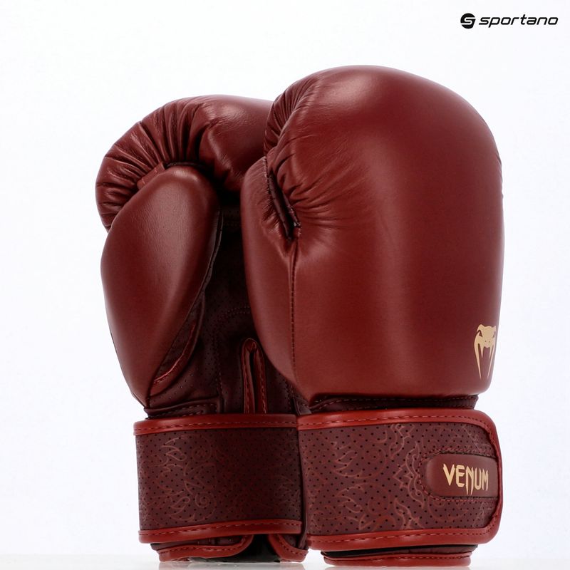 Боксьорски ръкавици Venum Power 2.0 wine liees 8