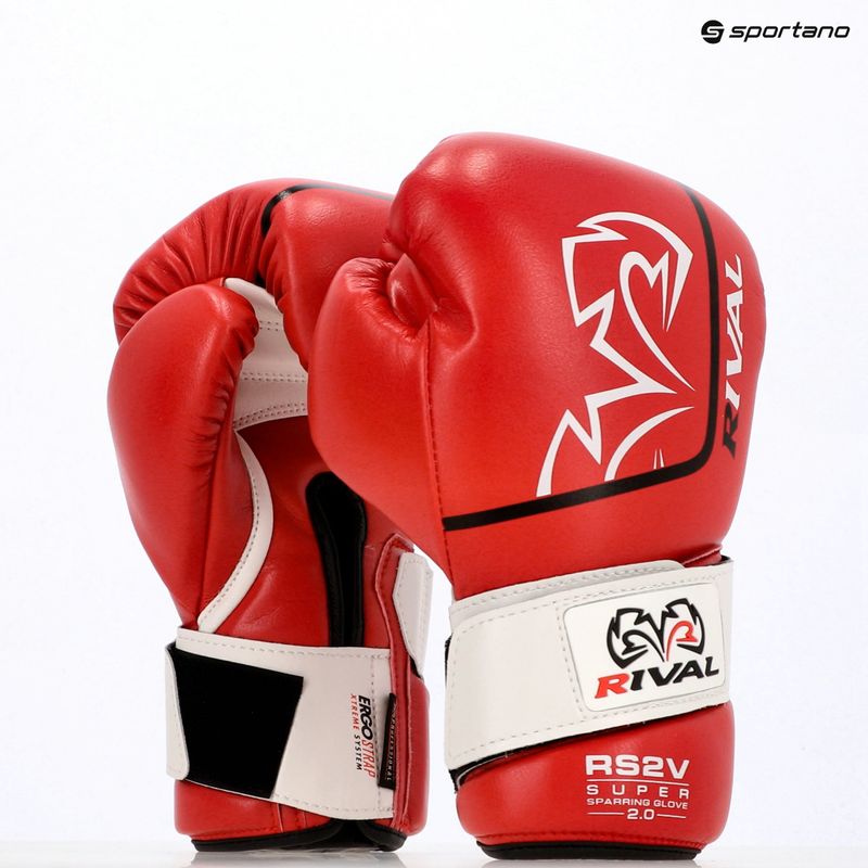Боксови ръкавици Rival Super Sparring 2.0 red 3