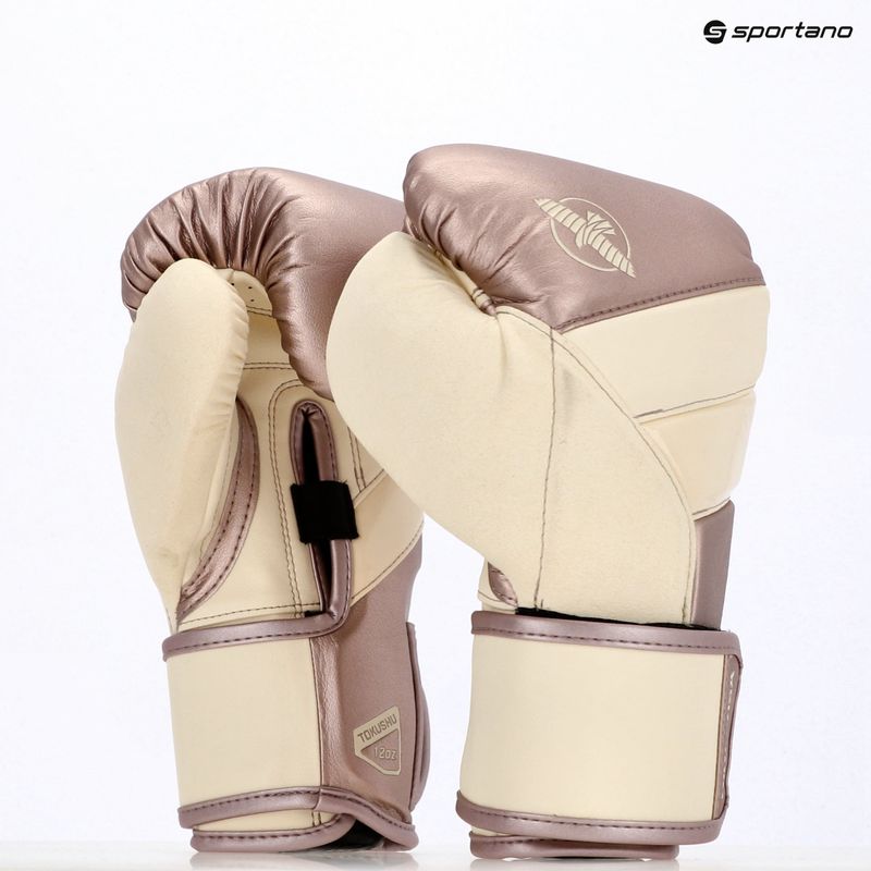 Боксови ръкавици Hayabusa T3 rose gold 8