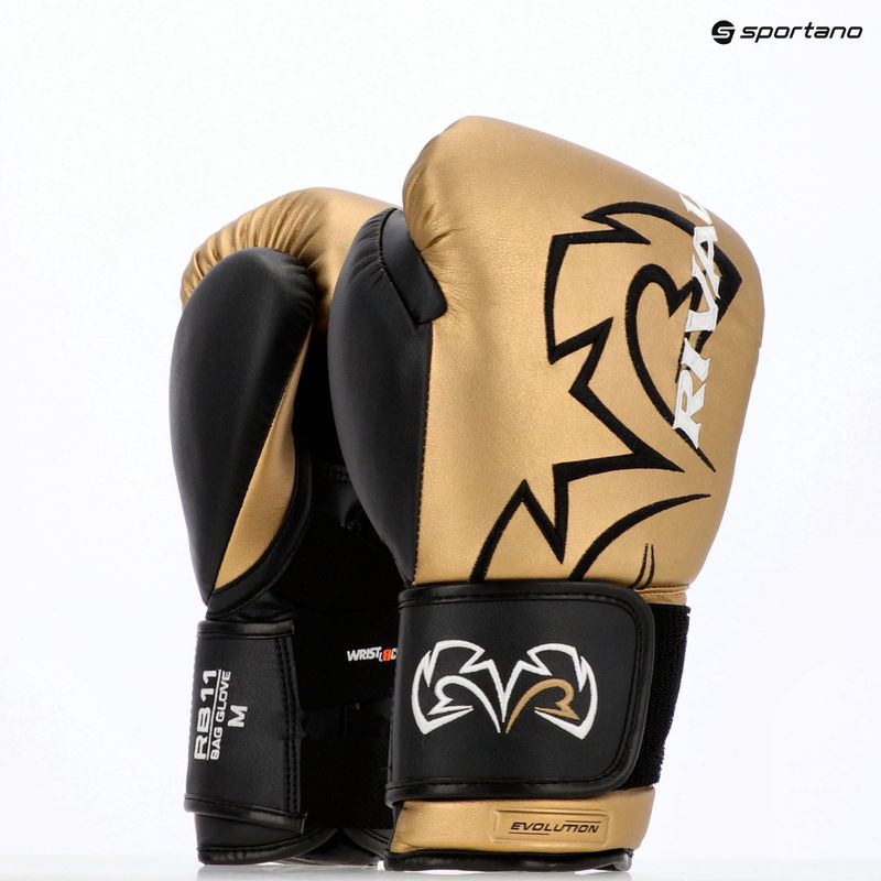 Боксови ръкавици Rival RB11 gold 6