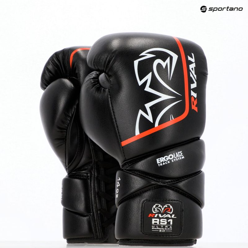 Боксови ръкавици Rival RS1 Ultra Sparring 2.0 black 14