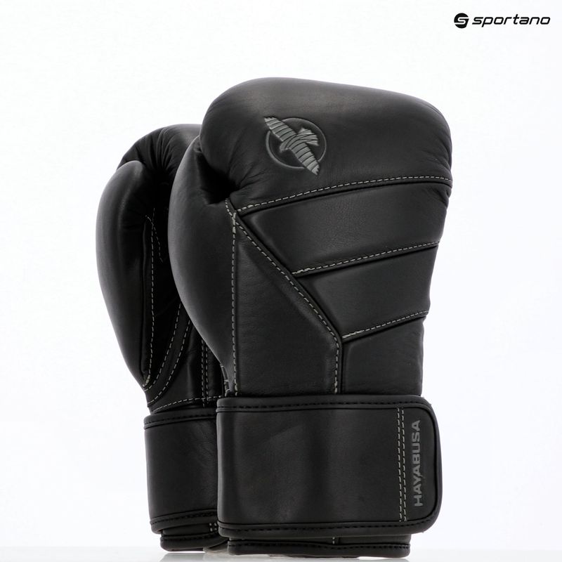 Боксови ръкавици Hayabusa T3 Kanpeki jet black 13
