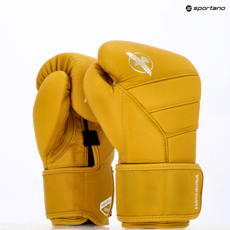 Боксови ръкавици Hayabusa T3 Kanpeki tiger yellow 14