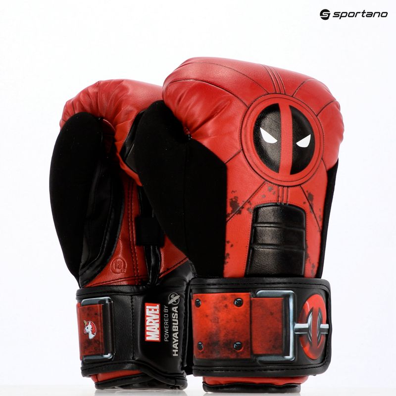 Боксови ръкавици Hayabusa Deadpool red/black 13