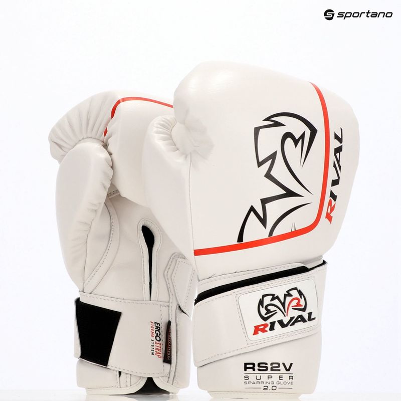 Боксови ръкавици Rival Super Sparring 2.0 white 12
