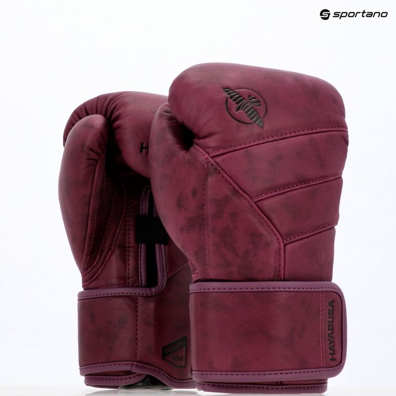 Боксови ръкавици Hayabusa T3 LX wine 14