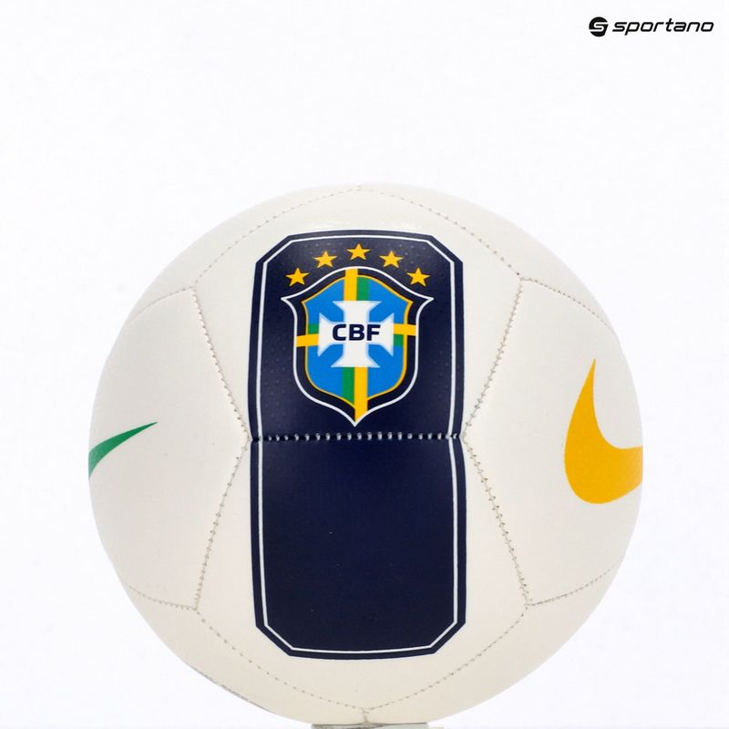 Топка за мини футбол Nike Skills Brazil white size 1 5