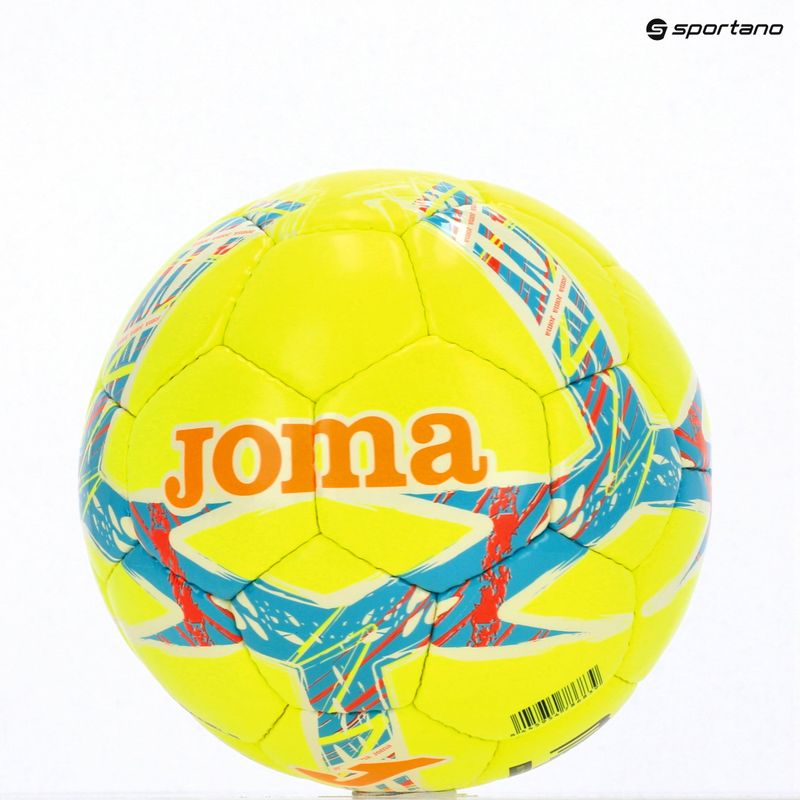 Футболна топка Joma Dali III yellow/fluor turquoise размер 3 7