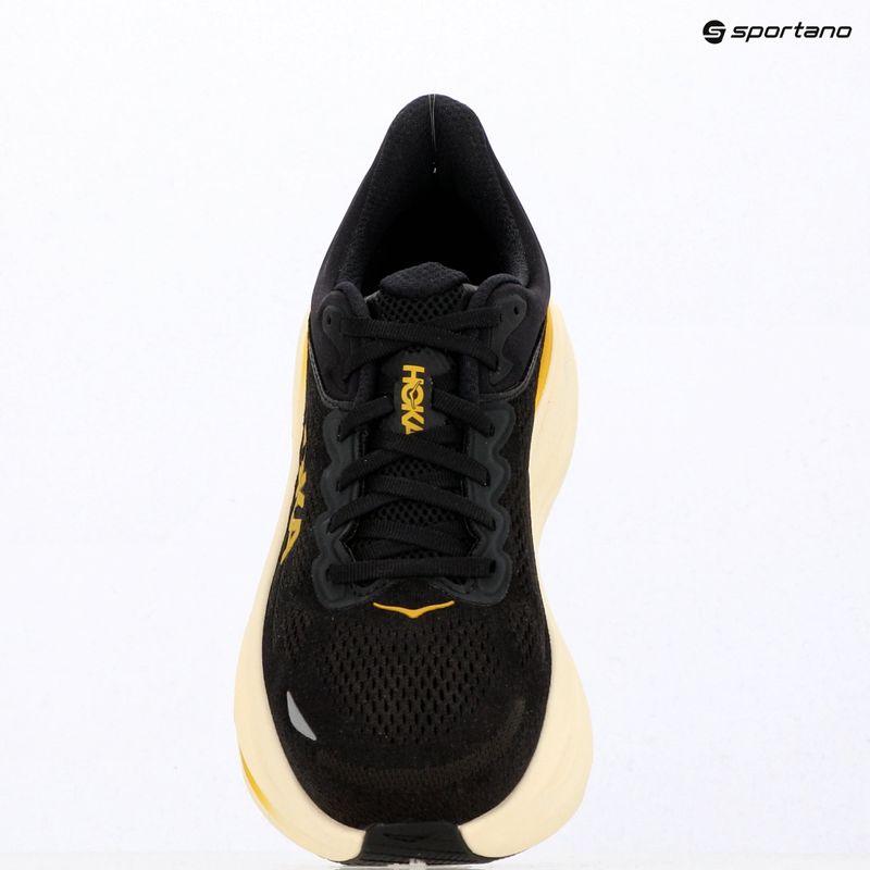Мъжки обувки за бягане Hoka Bondi 9 carbon black/yellow gold 9