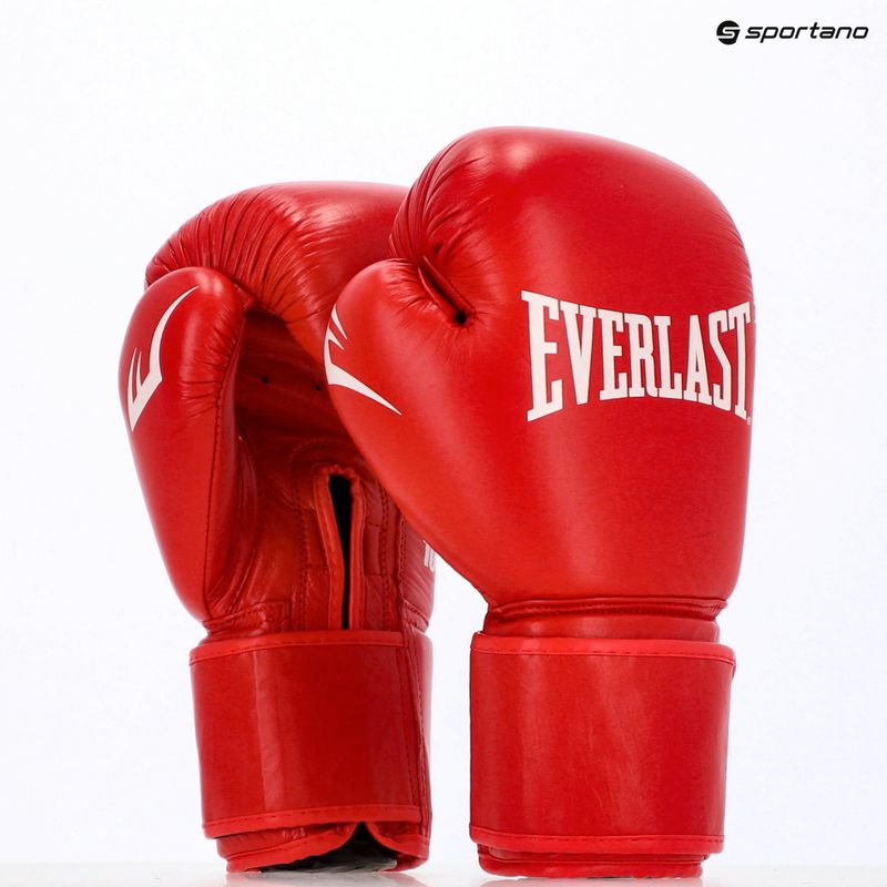Боксьорски ръкавици Everlast Amateur Competition H&L red 3