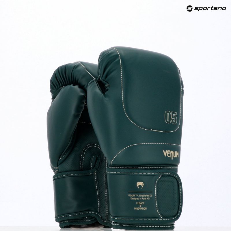 Мъжки боксови ръкавици Venum Impact Evo 16 OZ emerald green 7