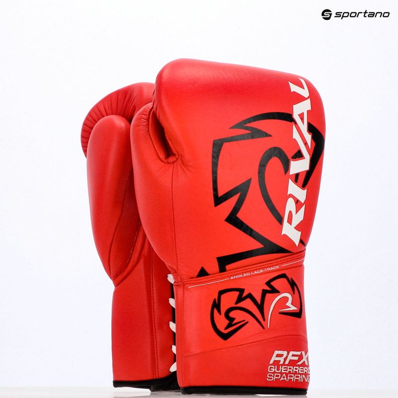 Боксови ръкавици Rival RFX-Guerrero Sparring-HDE-F червени 5