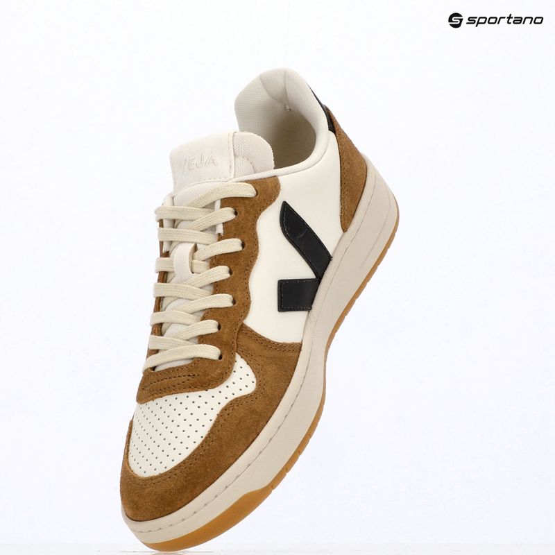 Мъжки обувки VEJA V-10 Prime Leather pure/black/tent 9