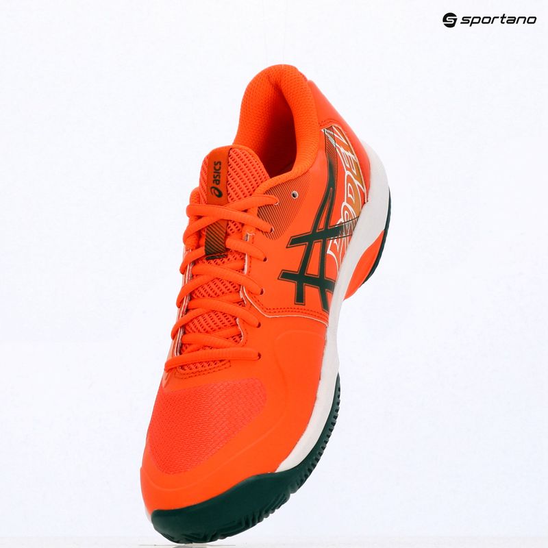 Мъжки обувки за падел Asics Game Ff Padel Energy Orange/Jewel Green 9