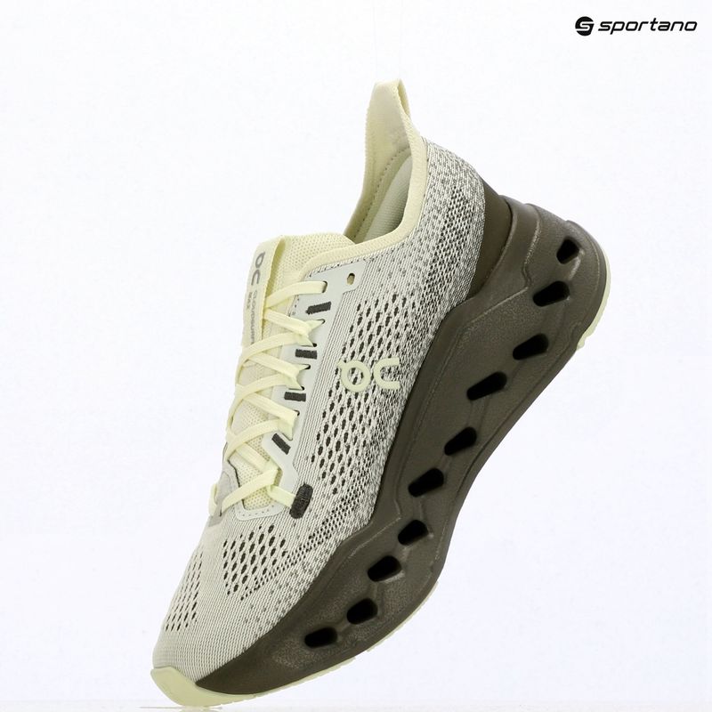 Дамски обувки за бягане On Cloudsurfer Max seedling/olive 9
