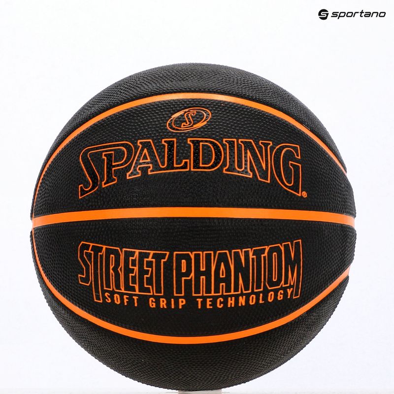 Spalding Phantom баскетбол черен/оранжев размер 6 6