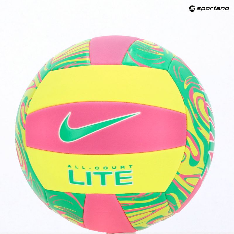 Волейболна топка Nike All Court Lite hyper pink/volt/green shock размер 5 3
