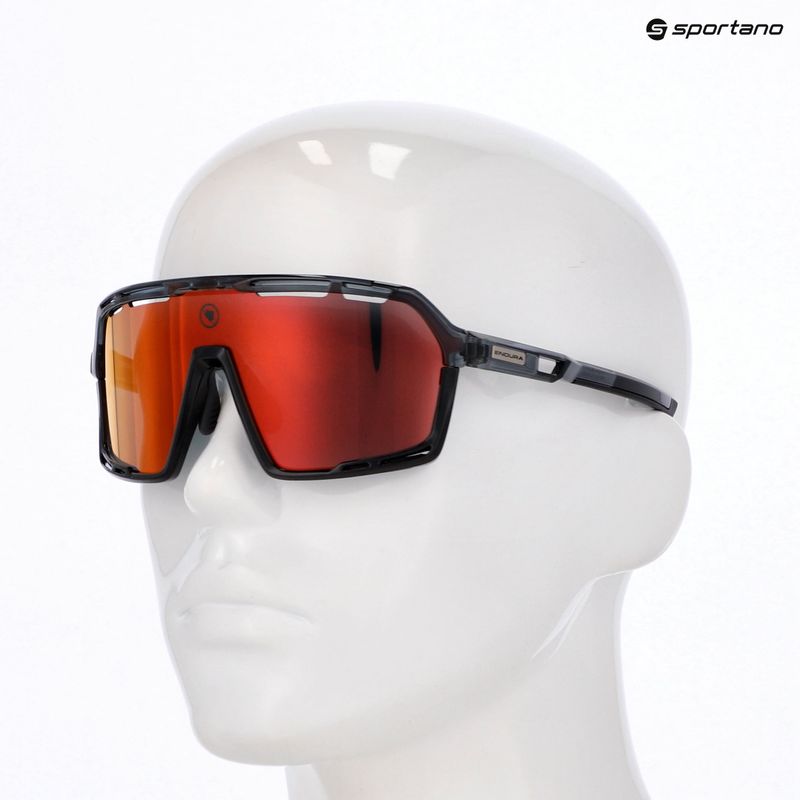 Слънчеви очила Endura Pro SL сиво/черно/червено revo smoke/clear silver flash mirror/amber 8