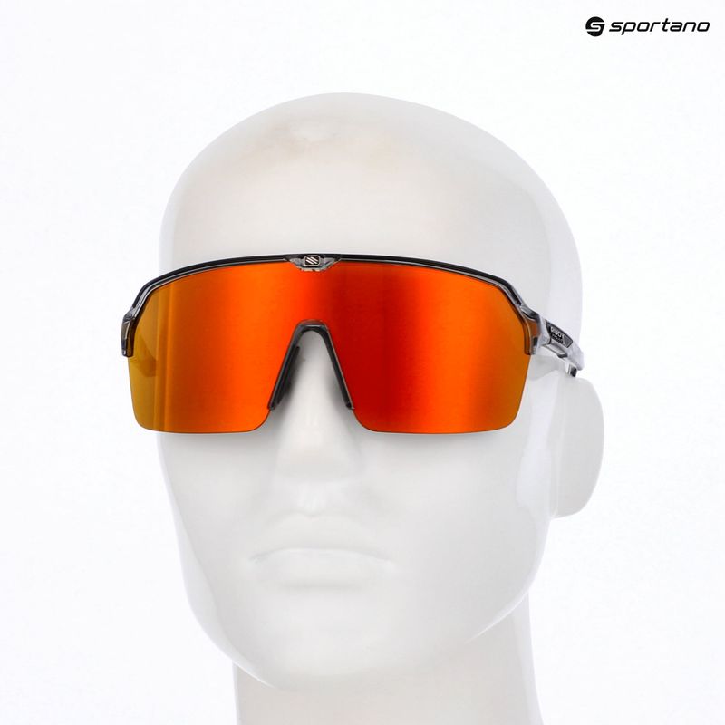 Слънчеви очила Rudy Project Spinshield Air crystal ash/multilaser orange 8