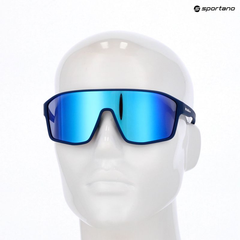 Слънчеви очила Red Bull SPECT Daft blue/smoke with blue mirror 7