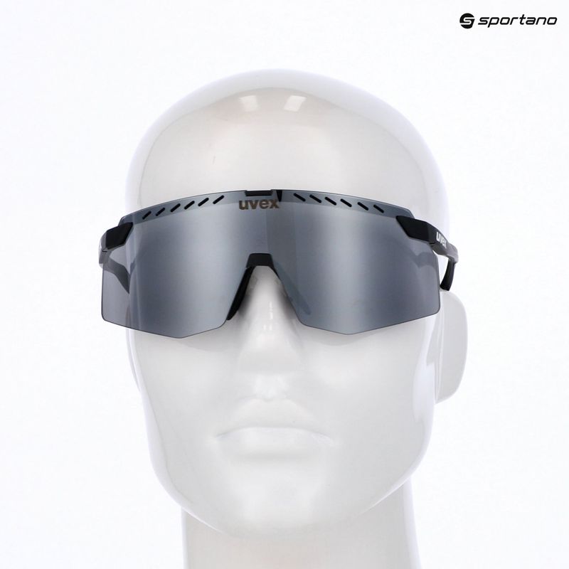 Слънчеви очила UVEX Pace Stage black matt/mirror silver 7