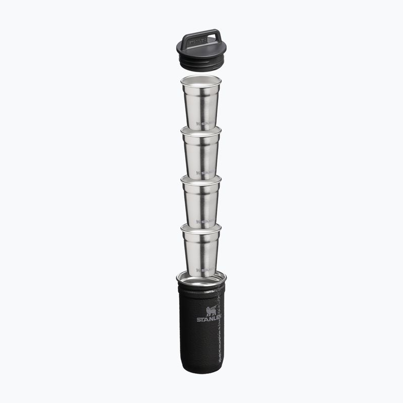 Туристически чаши Stanley Pre-Party 60 ml 4 pack Hammertone Black 3