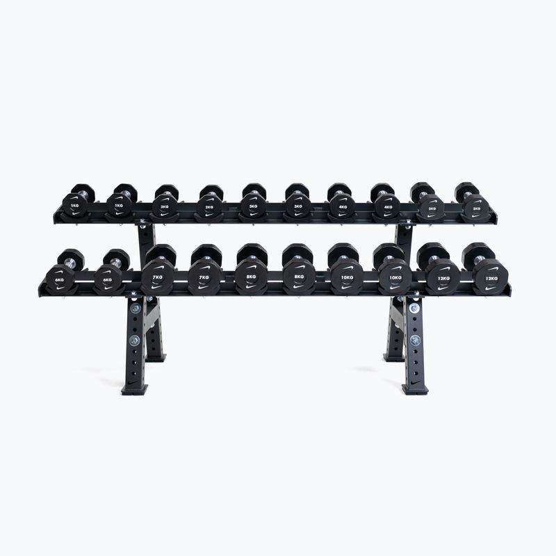 Стойка за гири Nike Strength Urethane Dumbbell Rack black 2