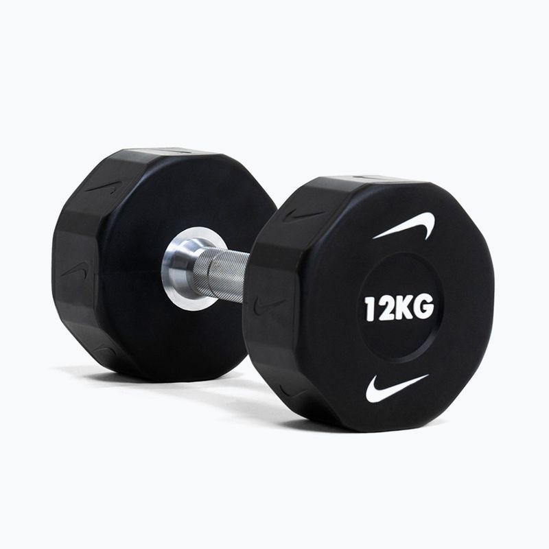 Дъмбел Nike Strength Pro Urethane 12 kg black/white 6