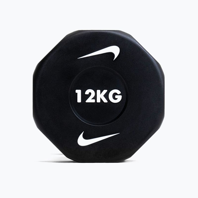 Дъмбел Nike Strength Pro Urethane 12 kg black/white 7