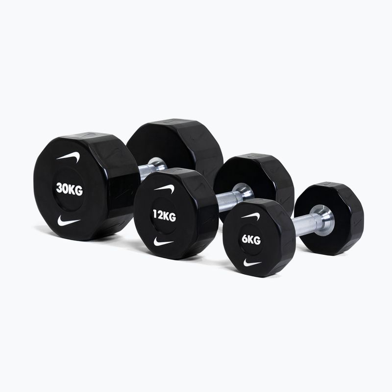 Дъмбел Nike Strength Pro Urethane 14 kg black/white 5