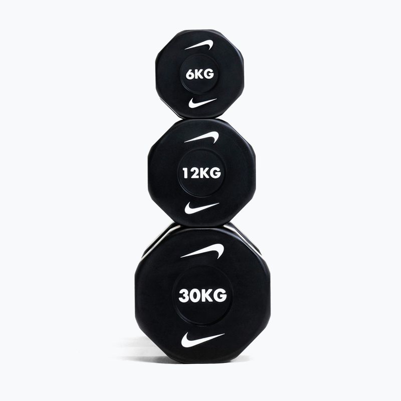 Дъмбел Nike Strength Pro Urethane 14 kg black/white 6