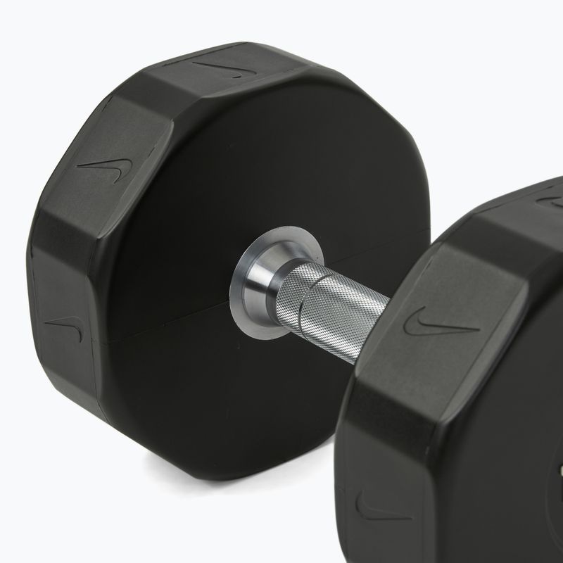Дъмбел Nike Strength Pro Urethane 18 kg black/white 4
