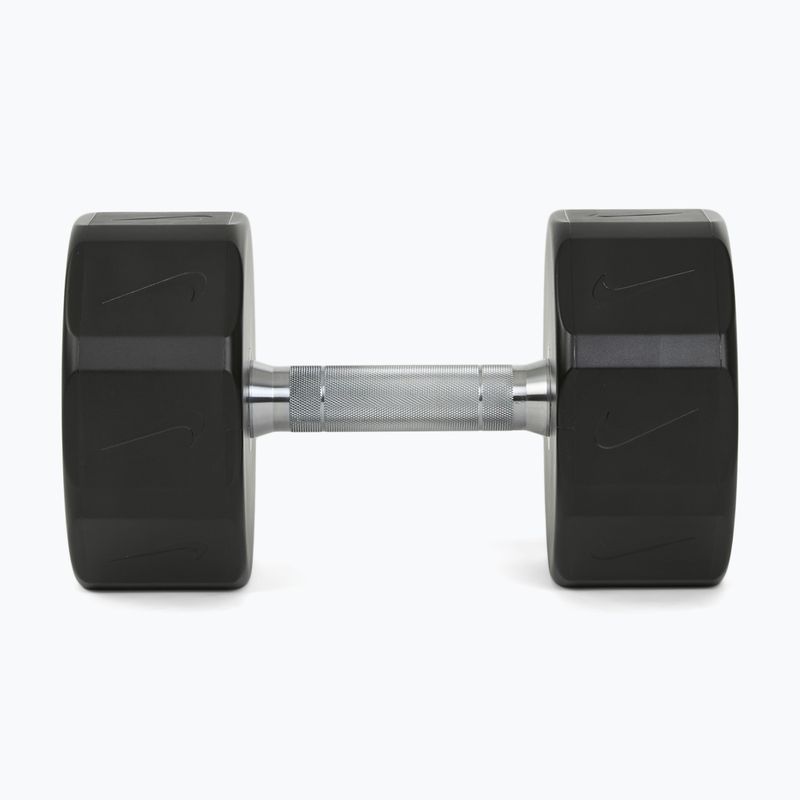 Дъмбел Nike Strength Pro Urethane 28 kg black/white 3