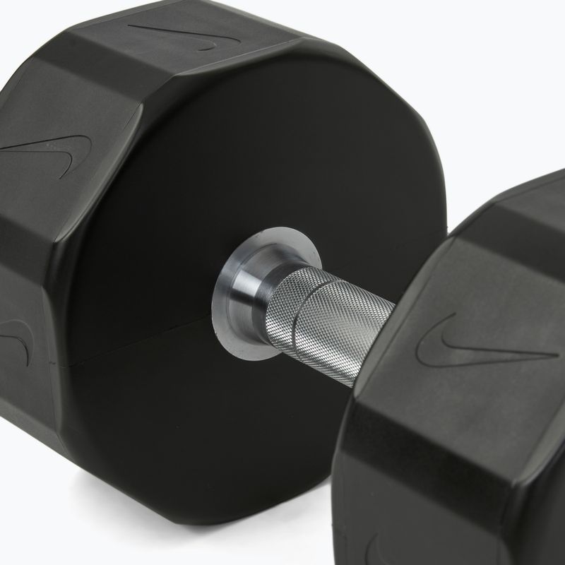 Дъмбел Nike Strength Pro Urethane 28 kg black/white 4