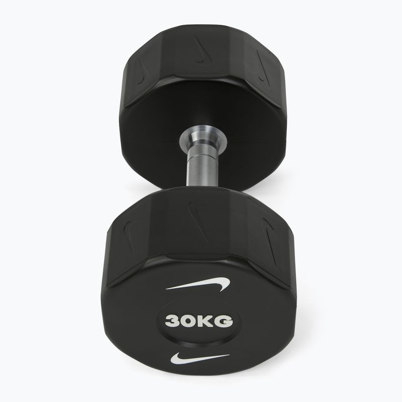 Дъмбел Nike Strength Pro Urethane 30 kg black/white 2