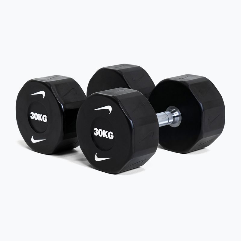 Дъмбел Nike Strength Pro Urethane 30 kg black/white 5