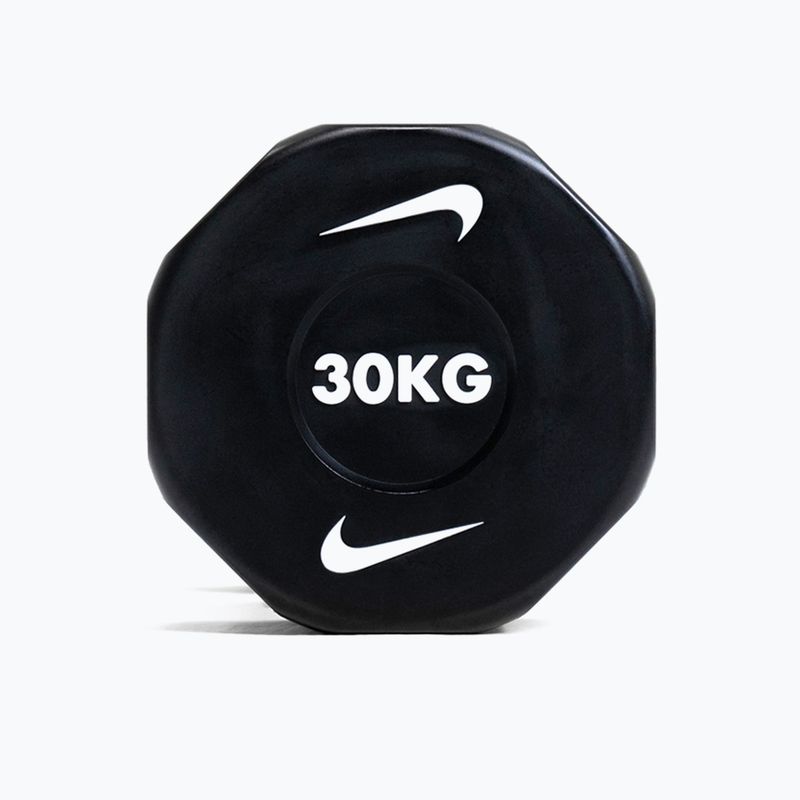 Дъмбел Nike Strength Pro Urethane 30 kg black/white 7
