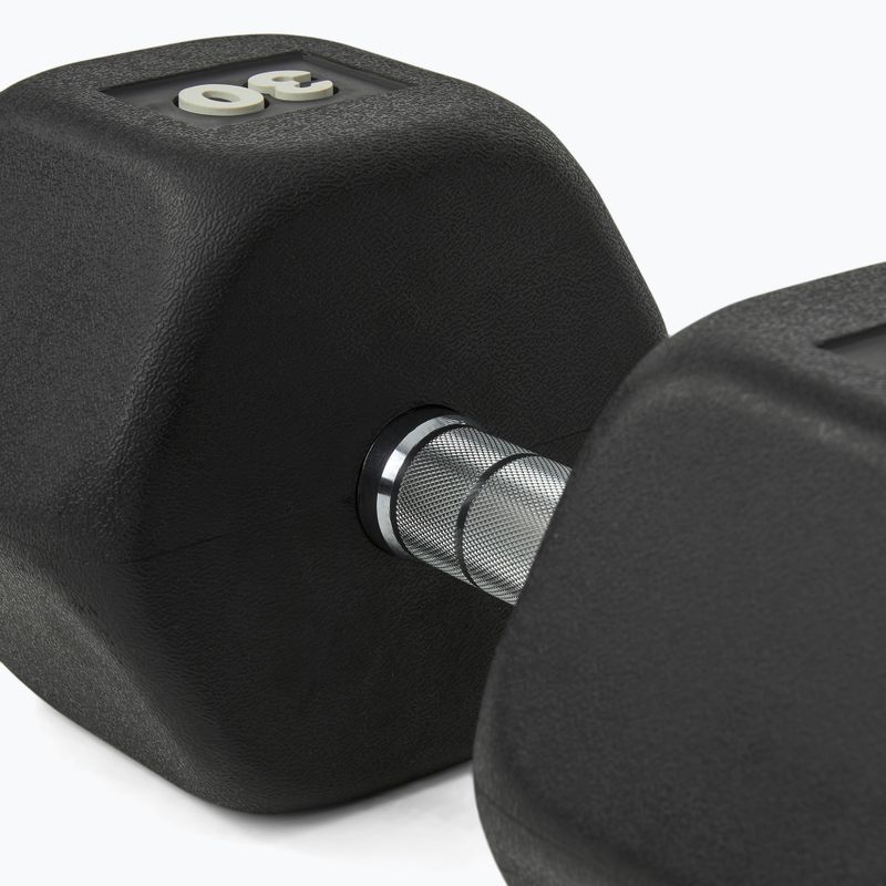 Дъмбел Nike Strength Hex 30 kg black/white 4